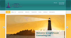 Desktop Screenshot of lighthousecounseling.com